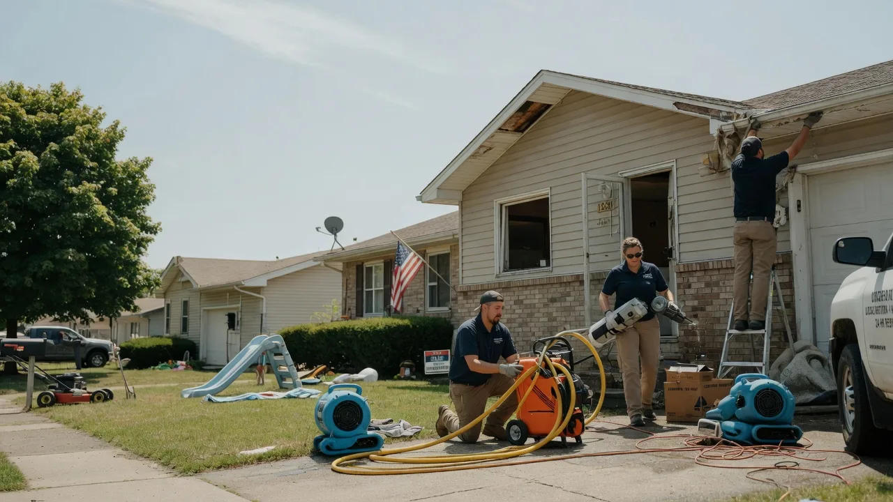 Water Damage Restoration in Strang, OK near me